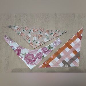 Dog Bandana - set of 3
